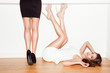 high heels