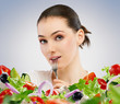 Foto: eating healthy food eating healthy food