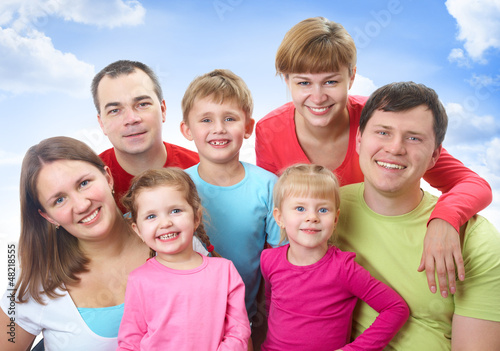 Photo: big family big family