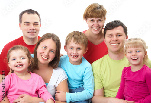 Photo: big family big family