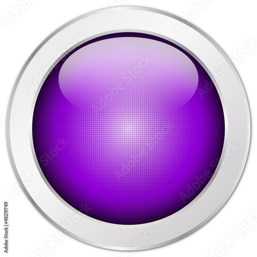 Vector: Button Violett, rund, Struktur Button Violett, rund, Struktur