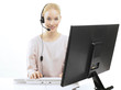 Support phone operator in headset