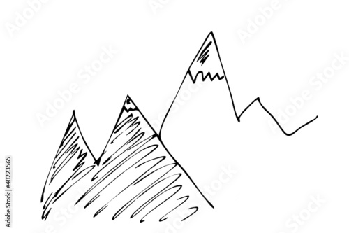 Illustration: Bergwelt... Bergwelt...