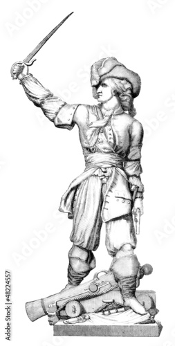 Illustration: Sailor : Hero - 17th century Sailor : Hero - 17th century