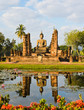 Wat Mahathat in Sukhothai Historical Park, Thailand