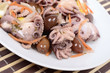 photo of delicious octopus salad appetizer