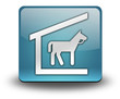 Light Blue 3D Effect Icon "Stable"