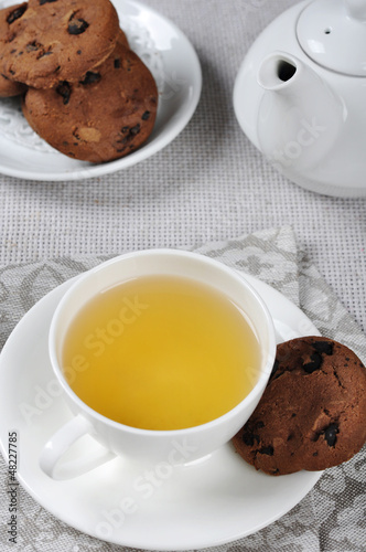 Photo: Tea and cookies Tea and cookies