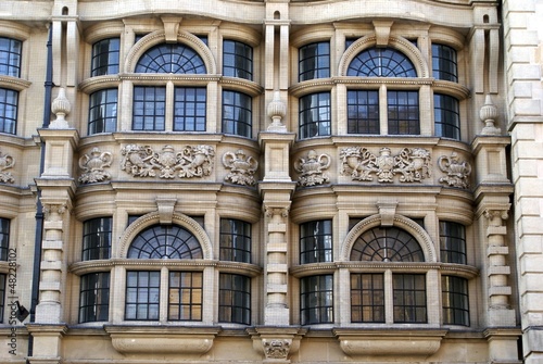 Photo: decorative bay windows with coat of arms decorative bay windows with coat of arms