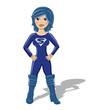 Vector: Supergirl Vektor Supergirl Vektor