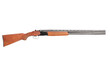 A studio shot of a hunting shotgun