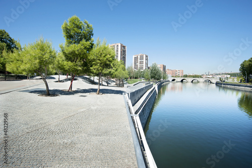 Photo: Recreation area in Madrid, Spain Recreation area in Madrid, Spain