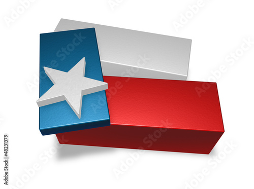 Illustration: texas flag texas flag