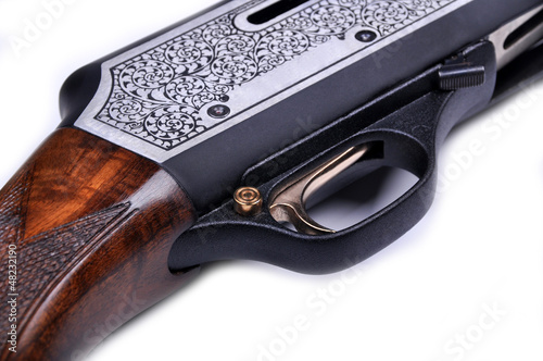 Photo: Shotgun detail Shotgun detail