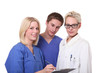 ärzteteam bei der arbeit