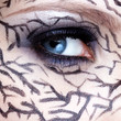 Photo: closeup of eyezone bodyart closeup of eyezone bodyart