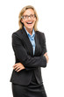 Happy Mature business woman confident arms folded