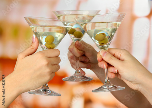 Photo: Corporate party martini glasses Corporate party martini glasses