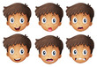 A face of a boy