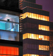 Offices at night