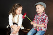 Photo: Funny Little Couple in love Funny Little Couple in love