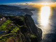 sunrise from the cliff tops Camara de Lobas, Madeira