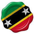 Wachssiegel St. Kitts und Nevis