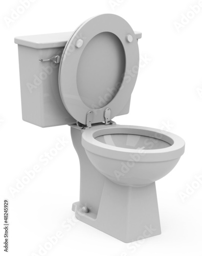 Illustration: Die Toilette Die Toilette
