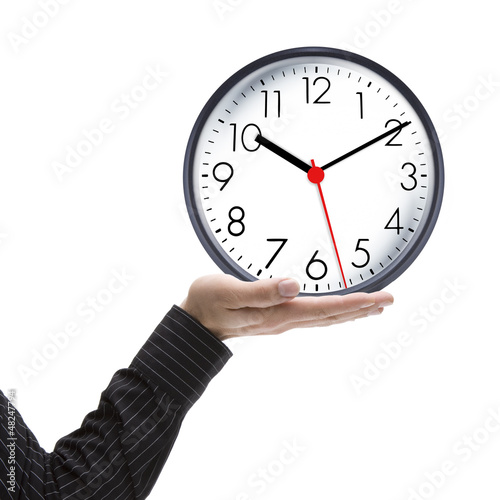 Photo: Uhr in der Hand Uhr in der Hand