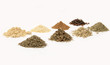 set of fragrant spices for cooking