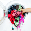Photo: Houswork: Detail of Female Doing Laundry Houswork: Detail of Female Doing Laundry