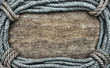 picture frame of rope