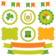 St. Patrick's Day elements set