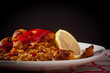 risotto with chicken and peppers