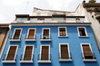 Immeuble bleu