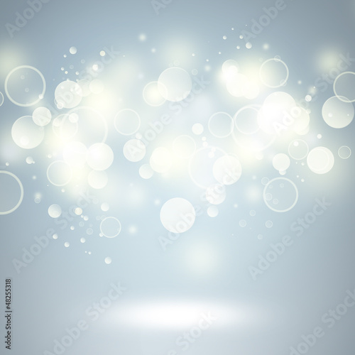 Illustration: Abstract winter background Abstract winter background
