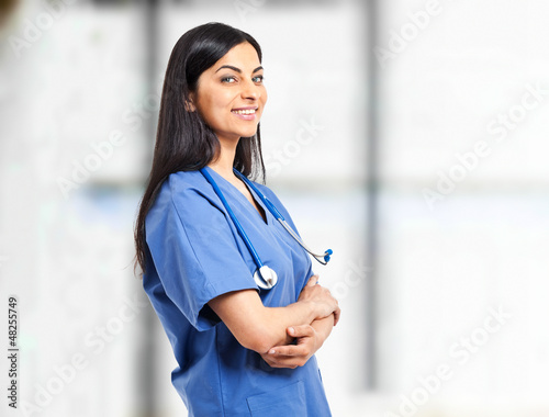 Photo: Nurse portrait Nurse portrait