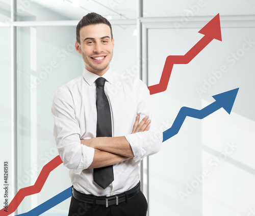 Photo: Business growth Business growth