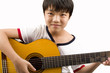 Kids Playing Instrument (Guitar) 03