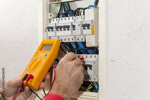Photo: Electrician Electrician