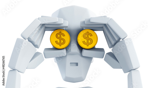 Illustration: looking for a money looking for a money
