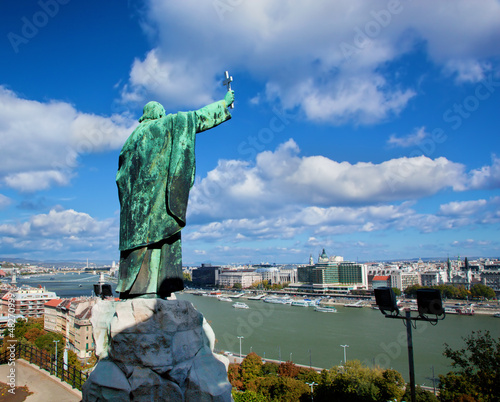 Photo: Budapest, Hungary. View from Gellert Hill Budapest, Hungary. View from Gellert Hill