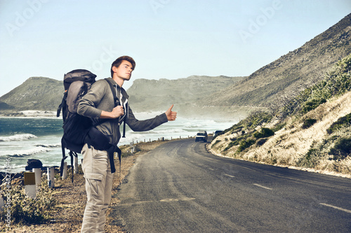 Photo: hitch-hiking hitch-hiking