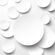 Paper white circles.