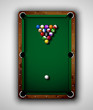 Vector: Billiard table Billiard table