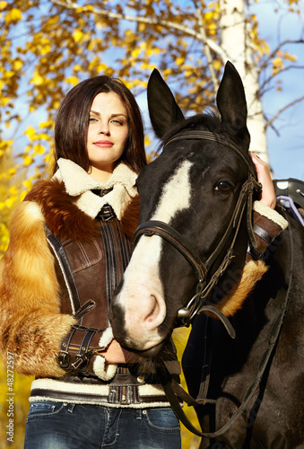 Photo: Horsewoman Horsewoman