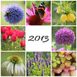 2013 Collage - Ziergarten
