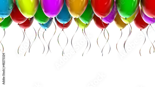 Illustration: Bunch of anniversary balloons Bunch of anniversary balloons
