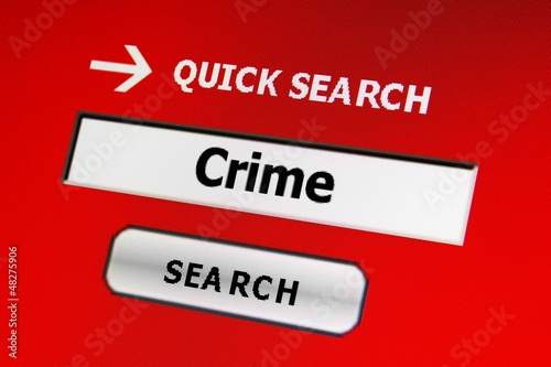 Photo: Web crime concept Web crime concept