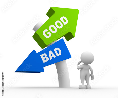 Illustration: Good or bad Good or bad